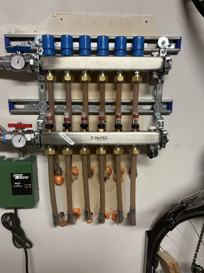 Plumber performing Leak Detection at a residential property in Augusta